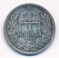 1915KB 1K Ag "Ferenc József" T:2 Adamo K5.1