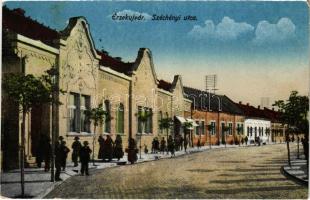 1918 Érsekújvár, Nové Zámky; Széchenyi utca / street