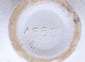 Német retró hamutál, kerámia, hibátlan, jelzés nélkül, d: 11 cm