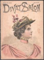 1893-1895 Divatszalon 2 száma. Illusztrált borítókkal, szakadozottak.