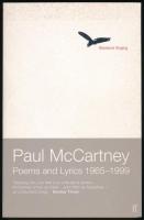 Paul McCartney: Blackbird Singing. Poems and Lyrics 1965-1999. London, 2002, Faber and Faber. Angol nyelven. Kiadói papírkötés.