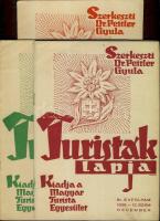1939 A Turisták lapjának 3 száma, jó állapotban