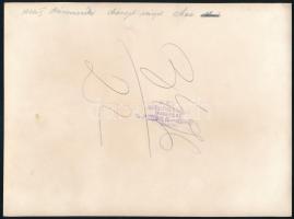 1940 Margitszigeti mulatóhelyen tartott Háromszéki bálról készített fotó, hátoldalon feliratozva, Kr...