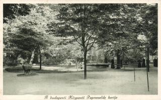 Budapest papnevelde kert