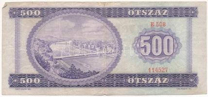 1969. 500Ft "E 508 114527" T:III Adamo F40