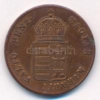 1848. 1kr Cu T:2 ph. Adamo B1