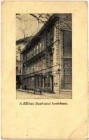 1930 Budapest VIII. KIE-ház József utcai homlokzata (ma Krúdy Gyula utca). Segítsd adományoddal a Keresztyén Ifjúsági Egyesületek Szövetségét budapesti ifjúsági háza berendezésében (Rb)