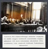 1972 A budapesti Kertészeti Egyetem életéről, tanszékei tevékenységéről a XI. kerületi pártbizottság által összeállított fotóalbum, 20 db szöveggel ellátott fotóval az 1963-72 közötti időszakról, jó állapotban