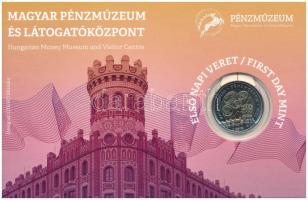 2022. 100Ft "Magyar Pénzmúzeum és Látogatóközpont" első napi veret sorszámozott emléklapon "05631" T:1