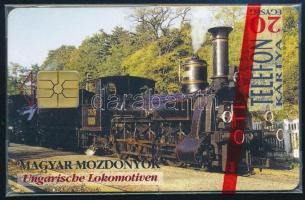 1995 Magyar mozdonyok. Használatlan telefonkártya, bontatlan csomagolásban. Csak 4000 pld!