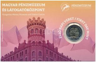 2022. 100Ft "Magyar Pénzmúzeum és Látogatóközpont" első napi veret sorszámozott emléklapon "11175" T:1