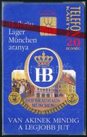 1995 HB sör használatlan, sorszámozott telefonkártya, bontatlan csomagolásban. Csak 4000 pld!