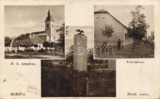 Borota katonai emlékművel (Rb)