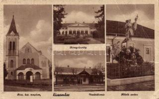 Kiszombor katonai emlékművel (Rb)