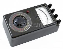 RFT feszültségmérő műszer, eredeti csomagolásban, leírással 22 cm