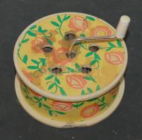 Ritka kézi hajtású dallamos fém kereplő