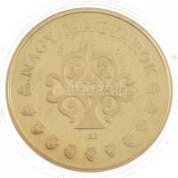 ifj. Szlávics László (1959-) 2011. "Nagy Magyarok / Munkácsy Mihály" aranyozott Cu emlékér...