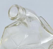 Zwack címeres, hajlított nyakú 0,7 l-es üveg, kopásnyomokkal