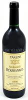 1996 Takler Szekszárdi Kékfrankos, bontatlan palack száraz vörösbor, 12,6 % pincében szakszerűen tárolt, 0,75 l.