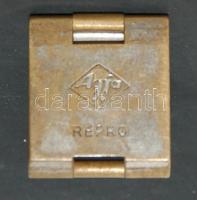 Agfa repro jelzéssel ellátott kis hordozható háromrészes nagyító ép lencsével