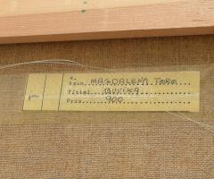 Magdalena Toro (?-): Buvika, Norvégia. Olaj, vászon. Jelzés nélkül, hátoldalán címkén feliratozott. ...