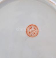 Kínai mokkás készlet, hiányokkal, kopott