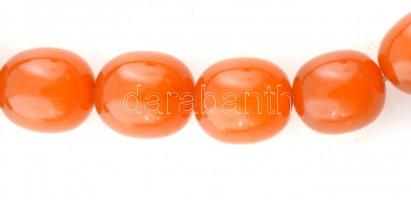 Borostyán nyaklánc eredeti dobozában