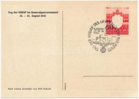 1943 Nicht du bist der Maßstab! Sondern die Front! Tag der NSDAP im Generalgouvernement 13-15. Augus...