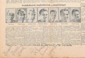 1952 Szabad Nép. 1952. aug. 3. X. évf. 182. száma. Benne a kor híreivel, közte a Helsinki olimpia hí...
