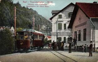 Trencsén Teplic tram station