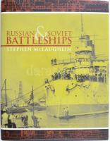 Stephen McLaughlin: Russian & Soviet Battleships. Annapolis,2003,Naval Institute Press. Angol nyelven. Gazdag fekete-fehér képanyaggal illusztrált. Kiadói egészvászon-kötés, kiadói szakadt papír védőborítóban.