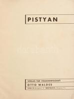 cca 1930 Pistyan, Das Rheumabad der Welt. Képes ismertető füzet német nyelven, sok városképpel, élet...