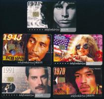Elhunyt zenészek (Freddie Mercury, Bob Marley stb.)