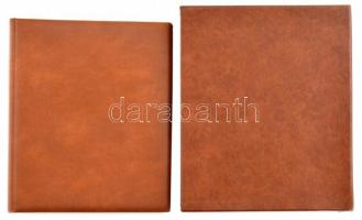 Képeslap album 216 férőhellyel, kemény fedeles tokban / Postcard album for 216 postcards, in hard co...
