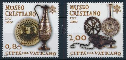 Vatikán; 2007 Keresztény múzeum Mi 1578-1579