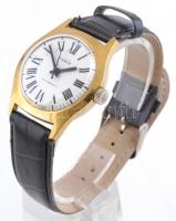 Ruhla kézi felhúzós mechanikus karóra, működő, jó állapotban, szép óratok d: 34 mm