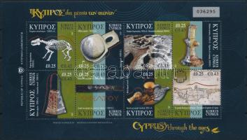 mini sheet, Ciprus története kisív