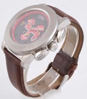 deLorean automata, karóra, működő, jó állapotban, szép óratok, d: 47 mm (Garancia nélkül)