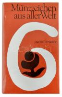 Jindrich Marco: Münzzeichen aus aller Welt (Pénzverde jelek a világ minden tájáról). Prága, Artia, 1982. Német nyelvű kiadvány, jó állapotban