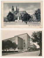 Kassa, Kosice; - 7 db régi képeslap (egy országzászlós) / 7 pre-1945 postcards