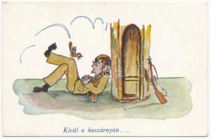 Kívül a kaszárnyán. Második világháborús magyar katonai humor / WWII Hungarian military humour