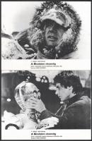 cca 1980 ,,A Birodalom visszavág" című amerikai film jelenetei és szereplői, 11 db produkciós f...