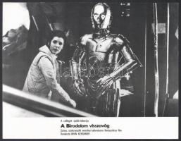 cca 1980 ,,A Birodalom visszavág" című amerikai film jelenetei és szereplői, 11 db produkciós f...