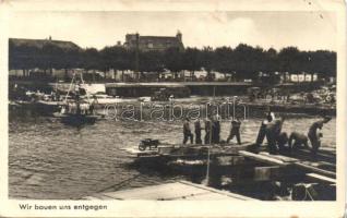 Building a bridge Military WWII