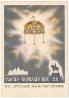 1001-1951 Sanctus Stephanus Rex - Szent István vezesd vissza népedet! Első szent Királyunk koronázásának 950 éves jubileumának emigrációnk 6-ik esztendejében s: Szamosi (EK)