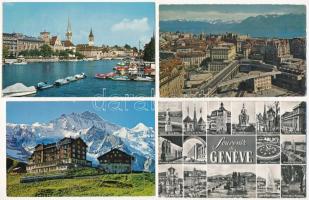 13 db MODERN svájci képeslap / 13 modern Swiss postcards