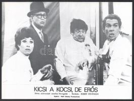 cca 1968 ,,Kicsi a kocsi, de erős" című amerikai filmvígjáték jelenetei és szereplői, 9 db prod...