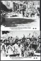 cca 1977 ,,A kicsi kocsi Monte Carlóba megy" című amerikai filmvígjáték jelenetei és szereplői,...