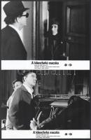 cca 1971 ,,A kilencfarkú macska" című olasz - NSZK - francia bűnügyi film jelenetei és szereplő...