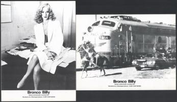 cca 1980 ,,Bronco Billy" című amerikai film jelenetei és szereplői (köztük Clint Eastwood), 10 ...